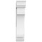 Ekena Millwork Standard Legacy Architectural Grade PVC Bracket With Traditional Ends, 5"W x 18"D x 24"H BKTP05X18X24LEC01 - alternate 2
